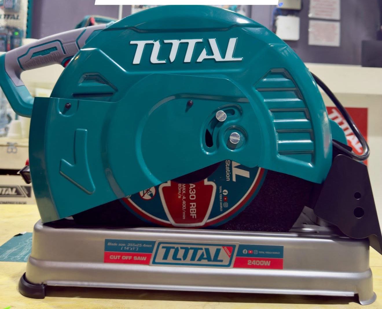 SIERRA CORTE METAL/TRONZADORA 2400W INDUSTRIAL UTS9243558